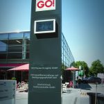 Sauernheimer GmbH, Pylone, Projekt GO! ExpressLogistics - Nürnberg